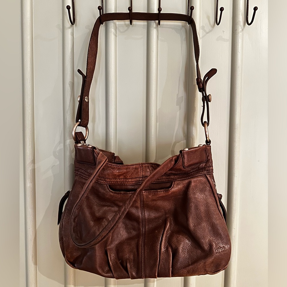 Hobo leather bag